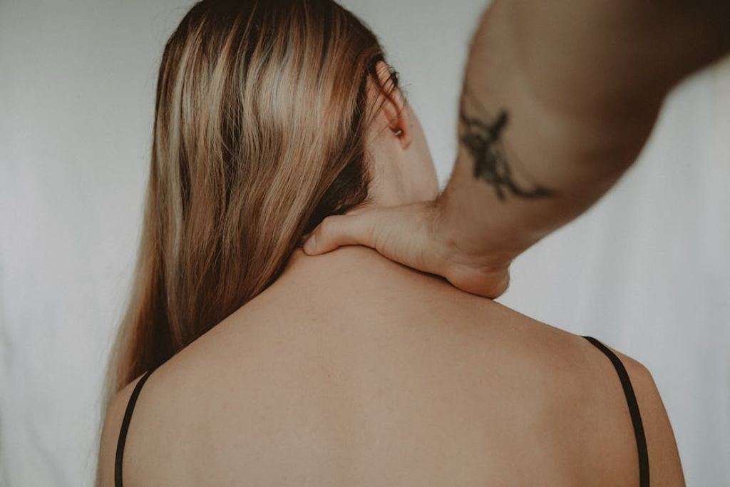 Anete Lusina באתר PEXELS עמוד שדרה צווארי